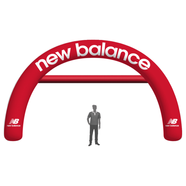 Arco inflable curvo