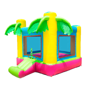 Inflable Recreativo tradicional con palmeras